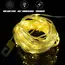 Solar Lights Outdoor Camping Light 10meter String Light Outdoor Tent Light RGB Atmosphere Light LED Flashlight with Hook ﻿