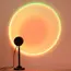 USB Sunset Lighting Ambient Projection Night Light for Home Décor, Relaxing Lighting in Bedroom and Living Room