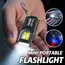 Portable COB LED Flashlight Rechargeable Work Light with Magnetic Lanterna Hanging Lamp with Built-in Battery Camping Torch