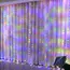 Solar LED Curtain Light Outdoor Garland Solar Fairy String Light Copper Wire Lamps for Garden Yard Wedding Party Holiday Decor