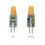 10PCS Dimmable Mini G4 LED COB Lamp  6W Bulb AC DC 12V 220V Candle Lights Replace 30W 40W Halogen for Chandelier Spotlight