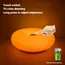 Bauhaus Table Lamp USB Plug Bedroom Bedside Lamp Living Room Dining Room Decoration Donut Ambient Light