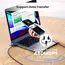 PD 65W 4 5 in 1 USB C Multi Fast Charging Cable Nylon Braided Sync Data Cord USB A/C to Type C/Micro For iPhone Samsung MacBook