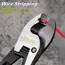 Multifunctional 6/8/10 inch Cable Cutter Electrician Professional Wire Cable Cutter Stripper Pliers Hand Tool Cable Scissors