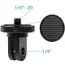 Camera Tripod Mount Screw for Gopro 1/4-20 Screw Conversion Adapter for Gopro Hero 10 9 8 Sports Camera 1/4" Adapter Screw