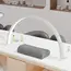 The 1pc Crescent Shaped Nail Lamp Has Adjustable Brightness and Color Temperature, Suitable for Extending Nails, Eyelashes, and