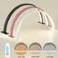 The 1pc Crescent Shaped Nail Lamp Has Adjustable Brightness and Color Temperature, Suitable for Extending Nails, Eyelashes, and