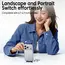 3PCS Type C Phone Charging Bracket Adapter 240W Fast Charging OTG Type-C Male to USB-C Female Converter With Foldable Holder