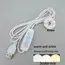 Warm White Color DC 5V 3W USB LED Lights 2835 Chip Single Dimmer Reading Night Desk Book Tablet Reading Lamp Switch Power Cable