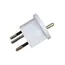 1PC European France TO Swiss plugs Travel Adapter 3 pin plug 10A 250V Power Plug EU to Switzerland Electrical Plug