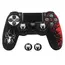 Soft Silicone Cover For PS4 Controller Case, 360° Full Protection, Sweatproof Anti-Scratch,No Fading, with Thumb Stick Caps