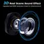 Gaming Headset with Detachable Noise Cancelling Microphone,2.4G Bluetooth-USB-3.5mm Wired Jack 3 Modes for Multi-device