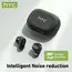 HTC NE51 Bluetooth Earphones TWS Mini EarBuds Sports Wireless Headphones Smart Noise Reduction Earbuds Green Black