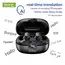 HTC NE79 TWS Bluetooth 6.0 Earbuds AI Translation 135 Languages ENC Noise Cancelling HiFi Stereo Headphones with LED Display