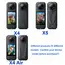 For Insta360 X4 X5 Screen Protector Lens Guard Cap Tempered Glass Film Anti-Scratch Protective Kit 360°Video Camera Accessores