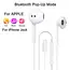 For Apple iPhone 17 16 15 14 13 11 12 Pro Max Plus In-ear Lightning 3.5MM Wired  Earphones