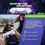 High-Rise Performance Freeks for PS4 PS5 Galaxy Joystick Compatible with 8BitDo Ultimate Controller Stick Silicone cap
