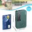 Mini Portable Radio AM FM Battery Powered Longest Lasting Best Reception with Headphone Jack for Running Walking Emergency Use