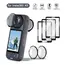For Insta360 X4 X5 Screen Protector Lens Guard Cap Tempered Glass Film Anti-Scratch Protective Kit 360°Video Camera Accessores