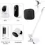 Protable Flexible Camera Clamp Mount Baby Monitor Camera Holder Stand Webcam Monitor Punch-free Bendable Bracket Base With Clip