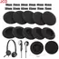10pc Thickened Foam Ear Pads For Headphones Sponge Replacement Cushions Covers Earphones Case 35mm 40mm 50mm 55mm 60mm 70mm 75mm