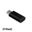 USB-C to Mini USB Adapter, Type-C Female to Mini USB Male Converter, Compatible with GoPro Hero 3, MP3, Dash Cam, C