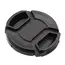 Center Pinch Lens Cap 37 39 40.5 43 46 49 52 55 58 mm Universal Plastic For Sony Canon Nikon Pentax Olympus Panasonic Fujifilm
