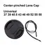 Center Pinch Lens Cap 37 39 40.5 43 46 49 52 55 58 mm Universal Plastic For Sony Canon Nikon Pentax Olympus Panasonic Fujifilm