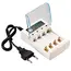AA / AAA Battery Charger 4 Slots 220V For 1.2V Rechargeable Battery Quick Charger with Cover Protection Adapter Accessorie