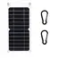 30W Solar Panel With USB Waterproof Outdoor Hiking And Camping Portable Battery Mobile Phone Charging Bank Charging Panel 6.8V