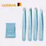 Eyebrow Tweezer Colorful Hair Beauty Fine Hairs Puller Stainless Steel Slanted Eye Brow Clips Removal Makeup Tools