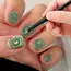 1/2Pcs Vortex/lollipop Cat's Eye Nail Magnet Pen Create Water Ripple Swirl Effect Magnetic Stick for Gel Polish Manicure Tools &
