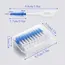 Interdental Silicone Brushes 40-200 Units Dental Toothpicks Brush Between Teeth   With Thread Oral Cleaning Tools