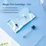 10-50 Pack 3ml Peptide Insulin Pen Cartridge, 3cc Cartridges Compatible with Reusable Injection V1 & V2 Pens, Individually Pack