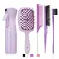 5pcs Hair Tool Set Air Cushion Hollow Comb Scalp Massage Rat Tail Comb Teasing Comb Edge Control Brush Hair Spray Bottle Salon