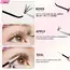 QIUNING Lash Clusters Manga Lash Clusters Kit Clear Fairy Eyelash Clusters Wet-Look Spiky Anime Lashes Individual Lashes BOND