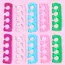 Silicone Toe Spreaders for Nail Polish Application 2pcs Soft Finger Toe Separators 2.6*9.2cm Soft Gel Toe Spacers Nail Tools RT%