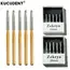 Dental Burs Zekrya Tungsten Carbide Burs FG 1.6mm Tooth Extraction Drill Long Tapered Precise Cutting for Dental Clinic Tool