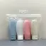 3/4Pcs/Set 30/60/100ml Soft Lotion Refillable Bottle Portable Travel Shampoo Bottle Empty Container Squeeze Tube Empty Bottling