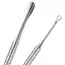 New Double-ended Nail Beveled Head Cuticle Pusher Remover Stainless Steel Cuticle Remover Manicure Sticks Nail Care Cleaner Tool