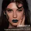 Matte black lipstick, long-lasting waterproof, no creases, Gothic dark makeup party, Halloween cosplay makeup