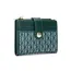 Luxury Brand Classic Retro Square Design Card Case Fashion Button Classic Folding Money Clip Compact Lightweight Luxury Women