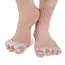 Silicone Finger Toe Protector Toe Separators Stretchers Straightener Bunion Protector Pain Relief Foot Care 5 Colors