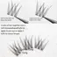1/Box 120 Bundles Mink False Eyelashes Natural Russian 3D Lashes Individual Eyelash Extension Cluster Makeup Tool Wholesale Lash