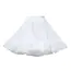 Fashion White Petticoat Without Hoop JK Underskirt Crinoline Lolita Breathable Ball Gown Petticoats Flower Dress Accessories