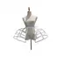 Girls 3 Hoops Crinoline Cage Bustle Petticoat Women Adjustable Pannier for dress