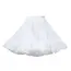 Fashion White Petticoat Without Hoop JK Underskirt Crinoline Lolita Breathable Ball Gown Petticoats Flower Dress Accessories