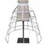 Girls 3 Hoops Crinoline Cage Bustle Petticoat Women Adjustable Pannier for dress