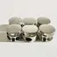 6-Pack No-Tie Shoelace Locks: Spring-Loaded & Easy Install for Athletic and Casual Shoes
