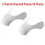 1/4/8/16Pairs Protector Shoe Anti Crease Bending Crack Toe Cap Support Shoe Head Stretcher Lightweight Sneakers Protector
